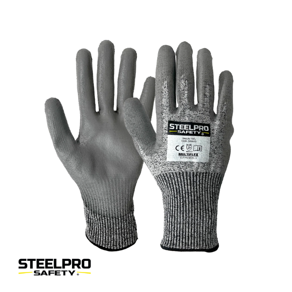 GUANTE CUT-5 MULTIFLEX STEELPRO