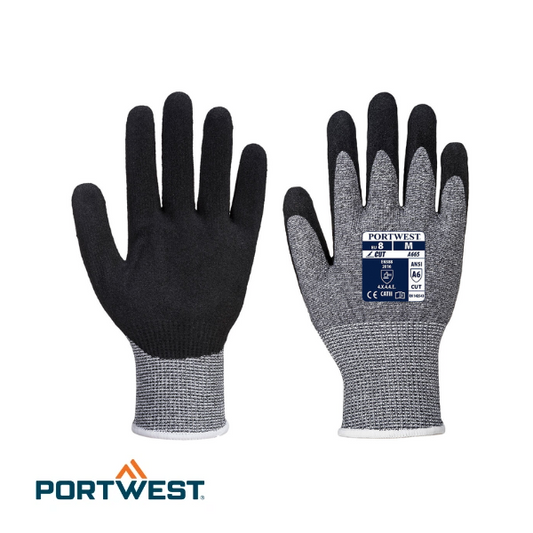 GUANTE ANTICORTE A665  ADVANCED VHR PORTWEST T/8