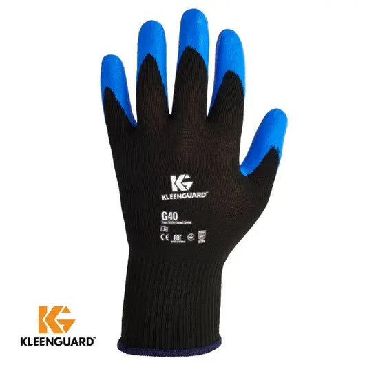 GUANTE G40 C/ PALMA DE NITRILO AZUL KLEENGUARD