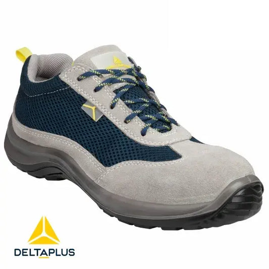 ZAPATO DE SEGURIDAD ASTIS1P GRIS-AZUL DELTA PLUS