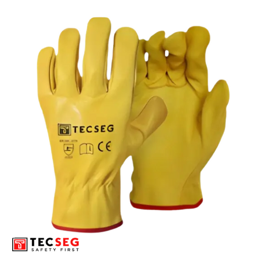 GUANTE DE CUERO DRIVER TECSEG