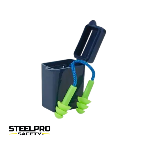 TAPON DE OIDO DE SILICONA C/ESTUCHE EP-T06C STEELPRO