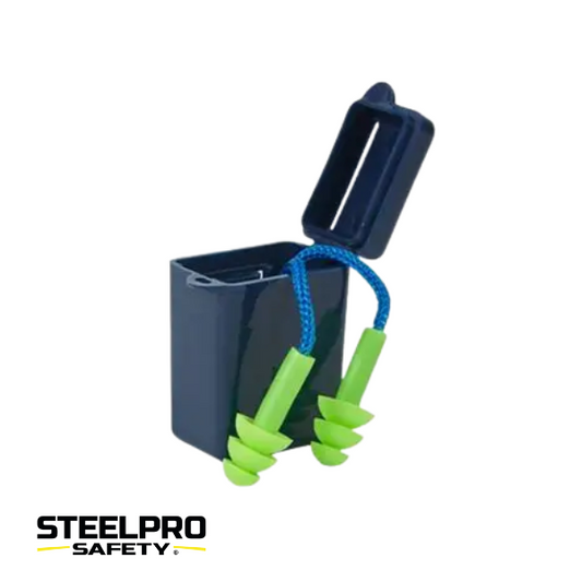 TAPON DE OIDO DE SILICONA C/ESTUCHE EP-T06C STEELPRO