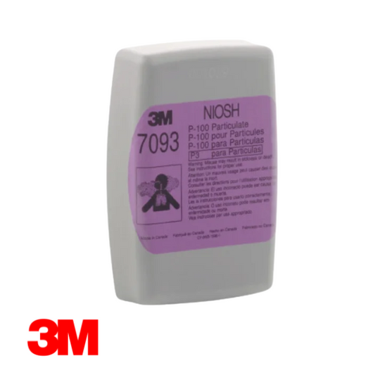 FILTRO 7093B P100 CONTRA PARTICULAS 3M - MORADO