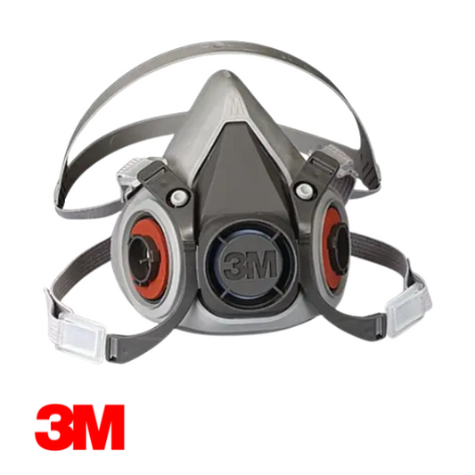 RESPIRADOR DE MEDIA CARA 6200 - 3M
